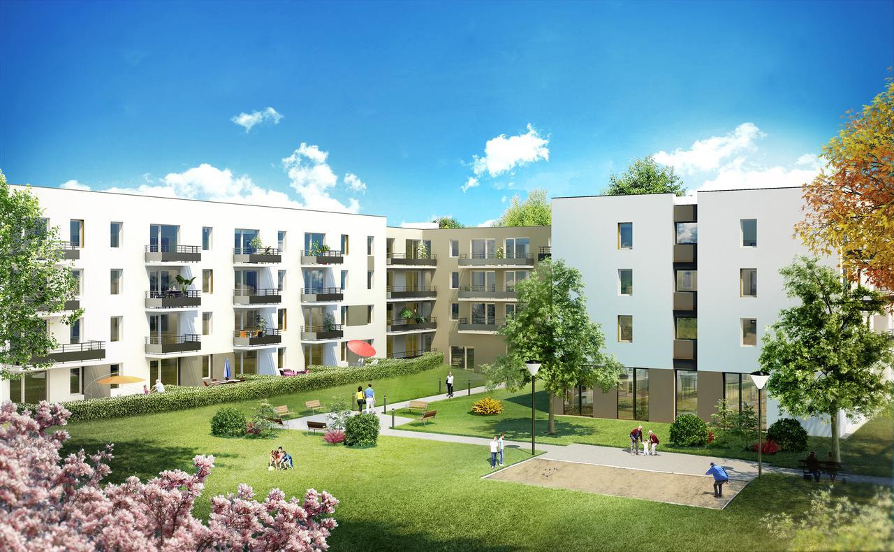 Domitys L'Organdi Aparthotel Kingersheim ภายนอก รูปภาพ